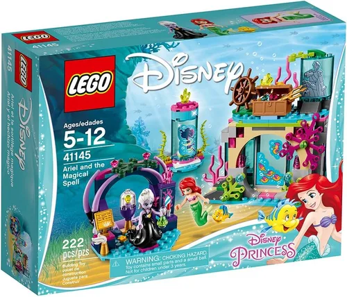 Vista 5 de LEGO Disney Princess Ariel y el hechizo mágico 41145 Kit de construcción (222 piezas)