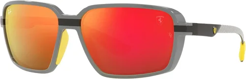 Vista 2 de Ray-Ban RB8360m Scuderia Ferrari Collection - Gafas de sol cuadradas