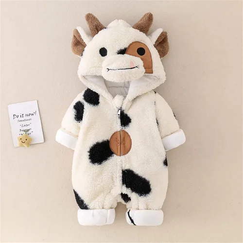 Vista 2 de Disfraz de Halloween para niños y niñas de dibujos animados, dinosauriolangosta para niños, disfraz de cosplay de animales para la nieve