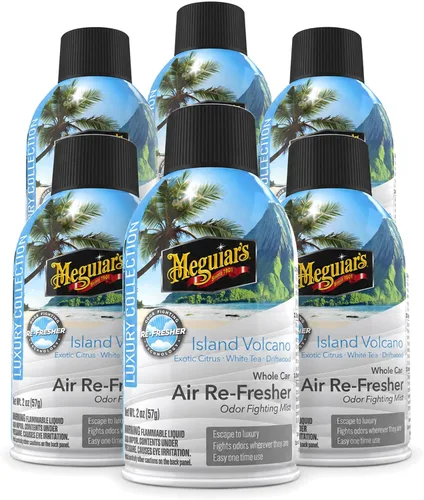 Vista 5 de Meguiar's Refrescante de aire para todo el automóvil, aerosol de 2 onzas, 6