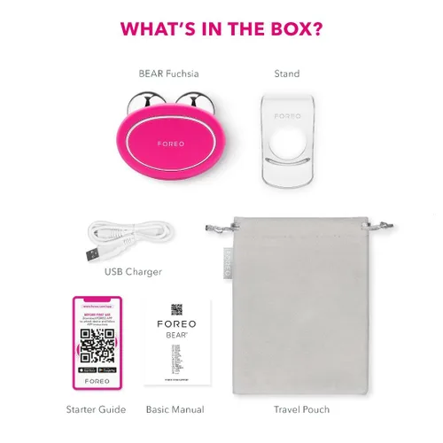 Vista 6 de FOREO Bear Dispositivo Facial de Microcorriente - Herramienta de Esculpido Facial - Lifting Facial Instantáneo - Reafirma y Contornea - No Invasivo