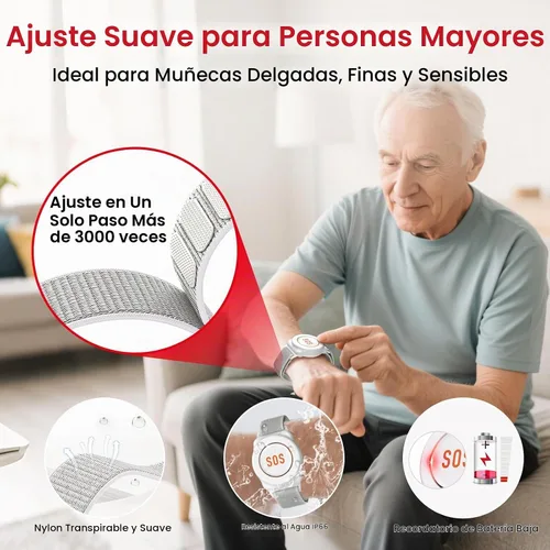 Vista 3 de CallToU Buscapersonas para cuidadores con botón de llamada inalámbrico, sistema de alerta de enfermera, más de 500 pies