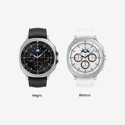 Vista 10 de Samsung Galaxy Watch 8 Classic (2025) - Reloj inteligente Bluetooth de 46 mm, diseño de cojín, bisel giratorio, botón rápido, entrenador de dormir