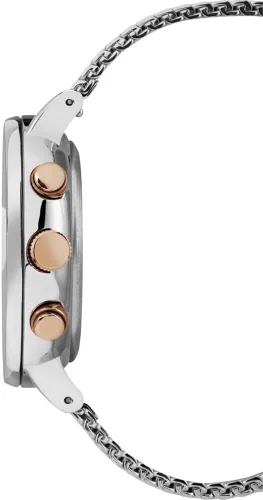 Vista 2 de Timex Reloj cronógrafo de cuarzo para hombre con correa de acero inoxidable TW2T11400, Pulsera