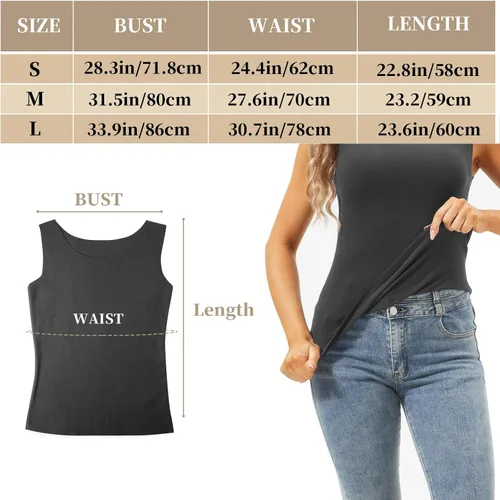 Vista 2 de 6 camisetas térmicas de invierno para mujer