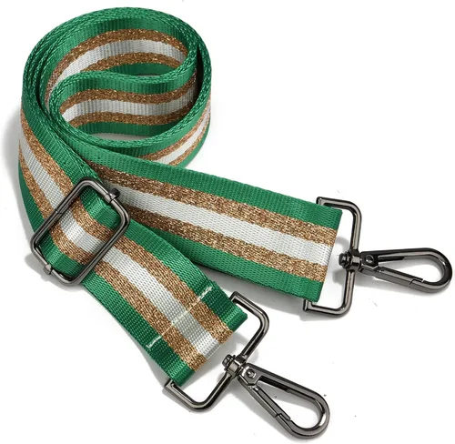 Vista 35 de LVYOUME Correa para bolso, accesorios plateados, correas anchas para bolsa, correa de hombro ajustable para bolsos