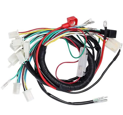 Vista 3 de Kit completo de arnés de cableado con electricidad para ATV Quad 4 Wheelers 150CC-250CC - por KAKO