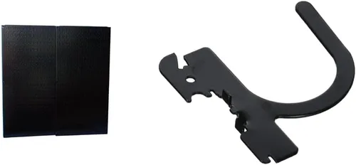 Vista 15 de Wall Control 30-P-3232B - Paquete con panel perforado de metal negro, 2 paneles anchos de 32 pulgadas de alto x 16 pulgadas de ancho, ASM-SH-1606 B