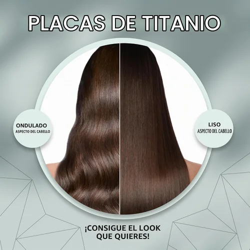 Vista 6 de Corioliss C Style Classic Pro - Plancha de pelo profesional para mujer, planchas de titanio (leopardo dorado suave al tacto)