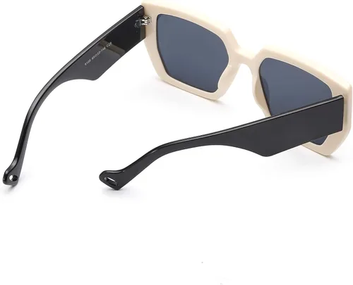 Vista 7 de OKH Oversized Sunglasses for Women Trendy Square Sun Glasses UVA UVB Protection