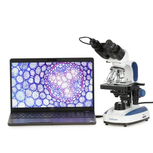 Vista 5 de AmScope - 3MP USB 2.0 Color CMOS Digital Ocular Microscopio Cámara - MD300A