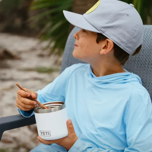 Vista 5 de YETI Rambler - Tarro de alimentos de 8 onzas, aislado al vacío, acero inoxidable, con tapa hermética, Big Sky Summer Camp