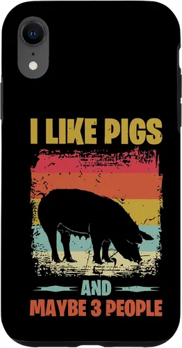 Vista 8 de iPhone 15 Like Pigs And Maybe 3 People Funny Pig Lovers Case