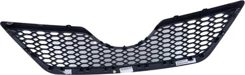 Vista 7 de CarPartsDepot Parrilla superior pintada frontal negra sin emblema compatible con Toyota Camry Sedan 2007-2009 SE modelos 5310106180C0 TO1200291