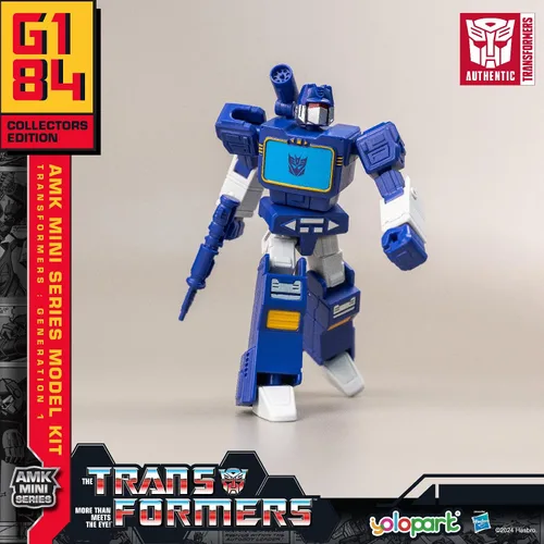 Vista 5 de Juguetes de Transformadores Soundwave, figuras de acción de Transformers G1 Decepticon de 4.33 pulgadas, kit de modelo de Transformers altamente