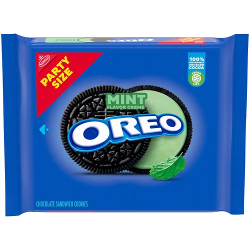 Vista 47 de Oreo, galletas sándwich de chocolate, 13.3 onzas Siempre hecho con cacao real, certificado Kosher