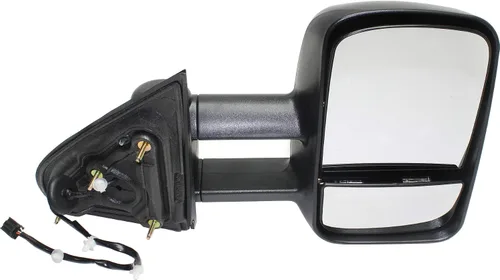 Vista 112 de Kool Vue - Espejo calefactable izquierdo para Chevrolet Silverado 1500 GMC Sierra 1500 2007-2013 plegable eléctrico con luz de señal y lámpara