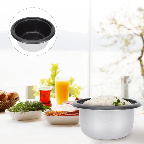 Vista 3 de Olla arrocera para 10 tazas, accesorios para parrilla, olla a presión, antiadherente, olla para el hogar, olla interior, recipiente de cocina