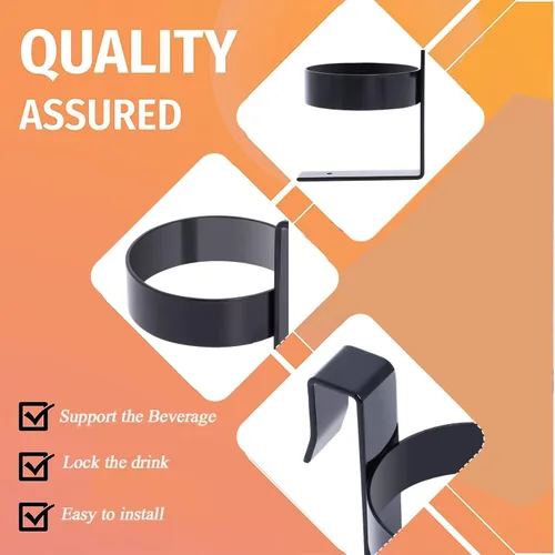 Vista 4 de Soporte para bebidas enfriador, soporte para tazas/portavasos compatible con YETII Tundra, enfriador RTICC