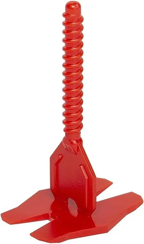 Vista 2 de Clips de base plana Cyclone de 3/32 pulgadas (0.079 in) – 2400 piezas – Espaciadores profesionales para azulejos, herramientas de azulejos
