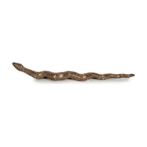 Vista 2 de Figura Decorativa Krist+ Marrón Serpiente 13 x 12 x 86 cm
