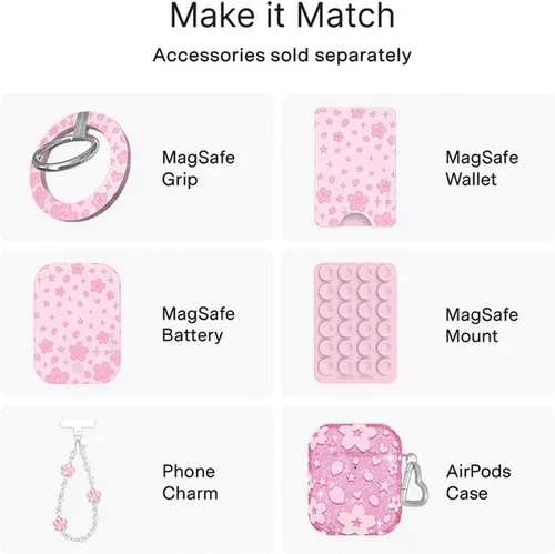 Vista 1172 de VELVET CAVIAR Funda para iPhone 15, compatible con MagSafe, probada contra caídas de 10 pies, fundas protectoras de diseño, leopardo color rosa
