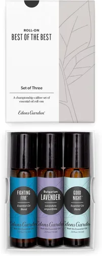 Vista 10 de Edens Garden Juego de 3 aceites esenciales para dolores y dolores, 100% puro, grado terapéutico, mezclas de aromaterapia sin diluir y naturales