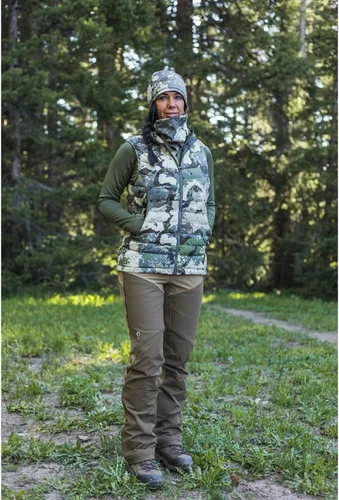 Vista 5 de Callaid Down Vest - Chaleco de caza para mujer de peso medio