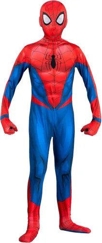 Vista 4 de Marvel - Disfraz clásico de Spider-Man Zentai para niños