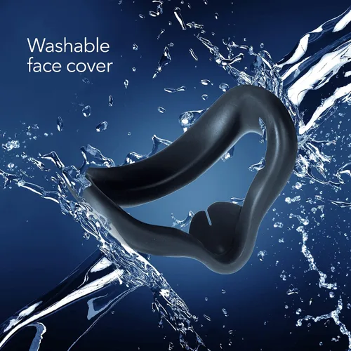 Vista 8 de Wasserstein Bundle - Silicone Skin Set VR Headset Carrying Case Head Strap and Face Cover Bundle Compatible with Oculus Quest 2