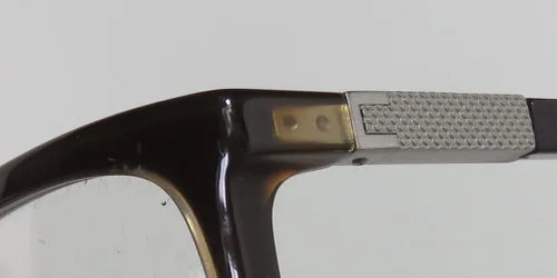 Vista 6 de Jack Spade Holmes - Gafas de sol para hombre y mujer con borde completo flexibles con nombre de marca cómodas y coleccionables Marrón