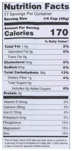 Vista 5 de LOTUS FOODS Arroz Basmati integral orgánico, 30 onzas