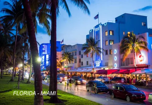 Vista 14 de Imanes para refrigerador de Florida USA United States (1 pieza, estilo: Hard Rock Hotel #FL6)