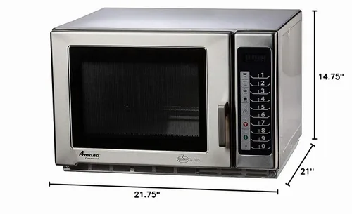 Vista 3 de Amana Horno de microondas de uso medio
