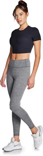 Vista 3 de Kyodan Leggings de yoga de cintura alta con control de abdomen para mujer de 28 pulgadas