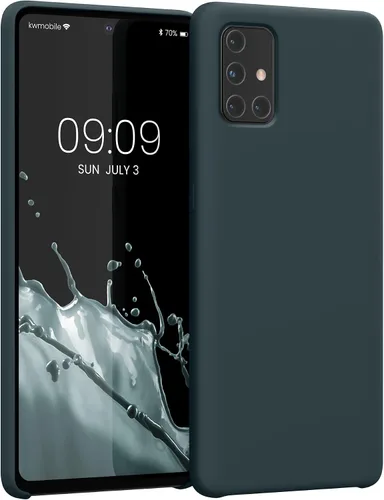 Vista 79 de kwmobile Funda Compatible con Samsung Galaxy A14 5G - Funda de teléfono de TPU y silicona con acabado suave - Verde Lima