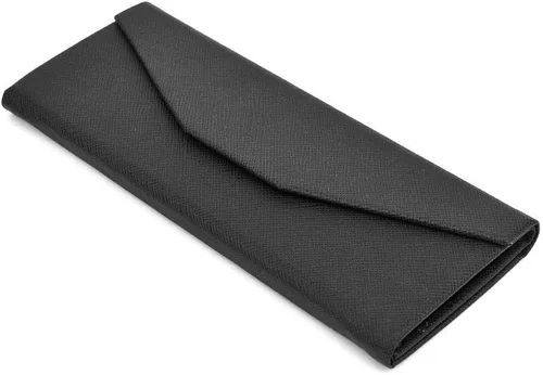 Vista 122 de Real Sic Funda para lentes de sol para hombres y mujeres, soporte magnético plegable para lentes de sol, inspirado en el color sólido