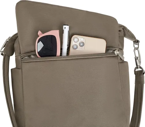 Vista 8 de Travelon Anti-Theft Classic Messenger Bag