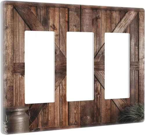 Vista 77 de Placa de pared abstracta con diseño de amanecer retro, arco iris, puesta de sol, sin dispositivo, placa de pared decorativa en blanco, placa frontal