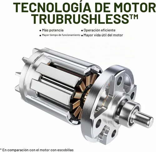 Vista 4 de Greenworks Pro Bare Tool - Soplador de hojas eléctrico inalámbrico de iones de litio de 60 voltios máximo, 610 CFM, GEN2 sin escobillas; Batería