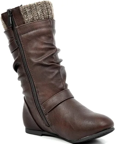 Vista 4 de DREAM PAIRS baby-girls Winter Boots