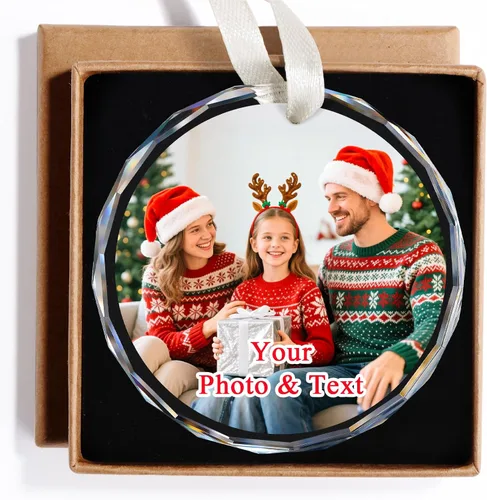 Vista 20 de Adornos con nombre de letra para árbol de Navidad, adornos de Navidad personalizados 2025, adornos de nombre inicial personalizados, decoraciones