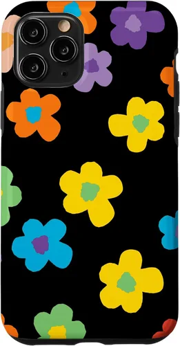 Vista 29 de Cute Flower Pattern Multicolor Wildflower Floral Yellow Case for iPhone 17