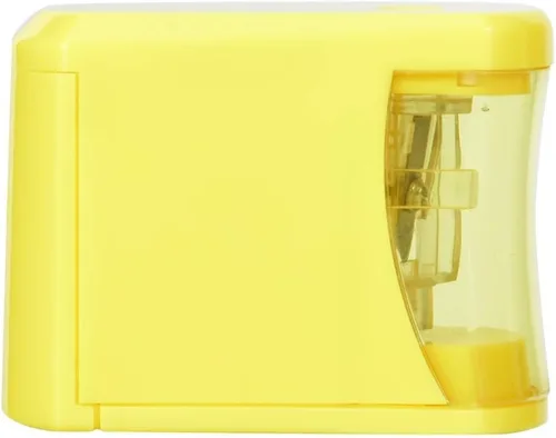 Vista 7 de Sacapuntas automatizados amarillos de los sacapuntas eléctricos del ABS para el uso del aula del hogar de la oficina de la escuela