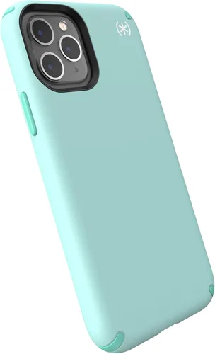 Vista 23 de Speck Presidio Pro - Funda para iPhone 11 Pro, azul Bali, azul horizonte