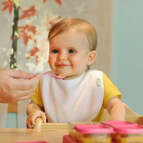 Vista 4 de Baberos para bebés que se mantienen secos