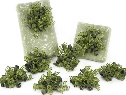 Vista 13 de HUIHUANG Lazos azules para envolver regalos, lazos de regalo azul bebé, 5 pulgadas x 8 unidades, lazo rizado autoadhesivo para regalos, bolsa