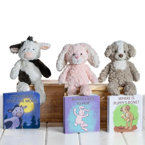 Vista 5 de Mary Meyer - Conejo de peluche de la colección Putty Nursery, vaca, 1 unidad (paquete de 1)