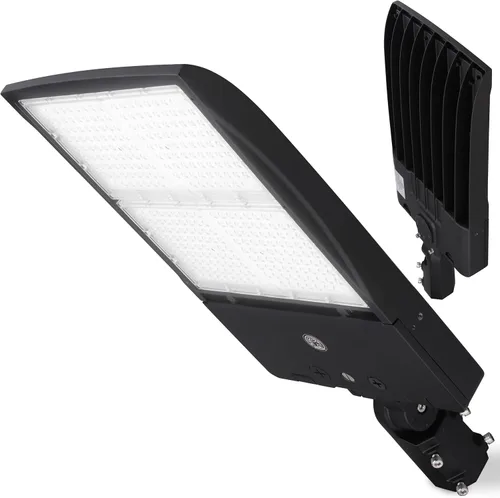 Vista 22 de RuggedGrade Vatiaje de luz LED NextGen IV de 100 W para estacionamiento Negro