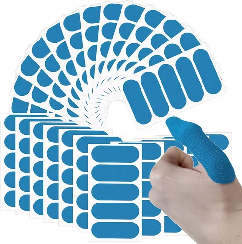 Vista 8 de Birllaid 120 piezas de cinta adhesiva para pulgar de bolos, cinta adhesiva para dedos de bolos, cinta adhesiva para pulgar para jugadores de bolos